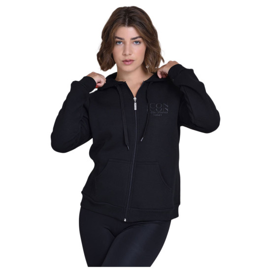 Target Γυναικεία ζακέτα Fleece Hoodie Jacket ''Icon''